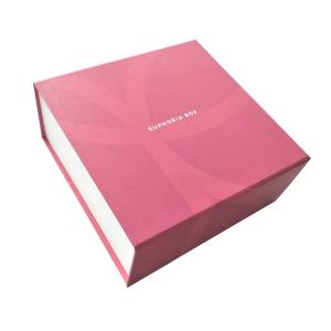 Best Square Shaped Bespoke Cardboard Boxes Moisture Proof For Apparel Flip Top wholesale