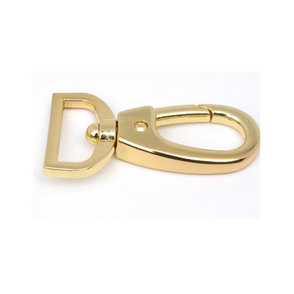Metal Tree Branch Wall Hook Gold Swivel Metal Snap Hook for belts