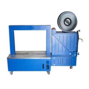 China Vertical Fully Automatic Pallet Strapping Machine 3770*670*1450mm 4KW Power on sale