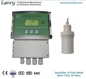Best 4 Digit LCD Ultrasonic Level Meter Remote Version With Separate Probes wholesale