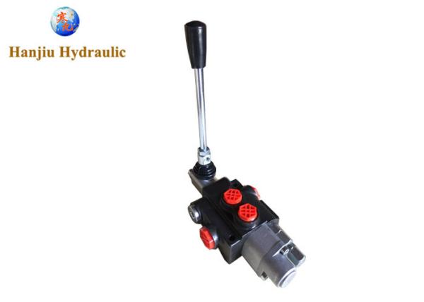 Cheap Hydraulic Loader Control Valve One Spool 4way 3 Position Spring Center Spools With Handle And Float Spool for sale