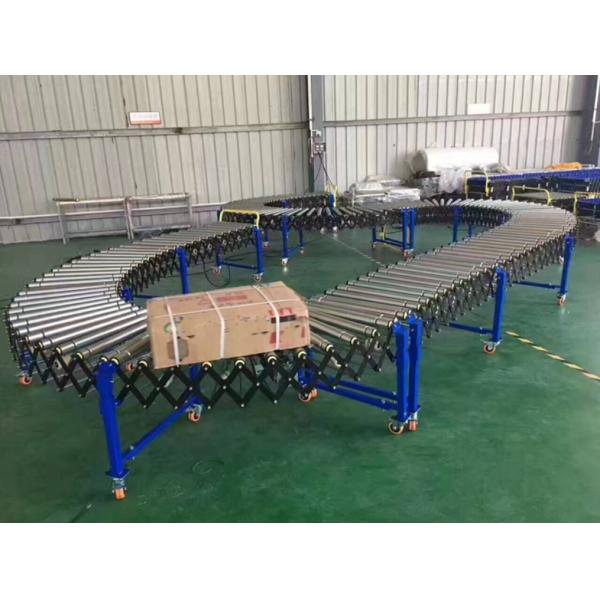 Stainless Steel Motorized Flexible Extendable Roller Conveyor for Industry