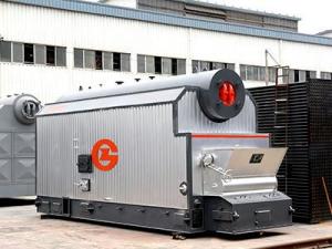 China Safety Steam Heat Boiler , Commercial Biomass Boiler Over 80 % Heating Efficiency on sale