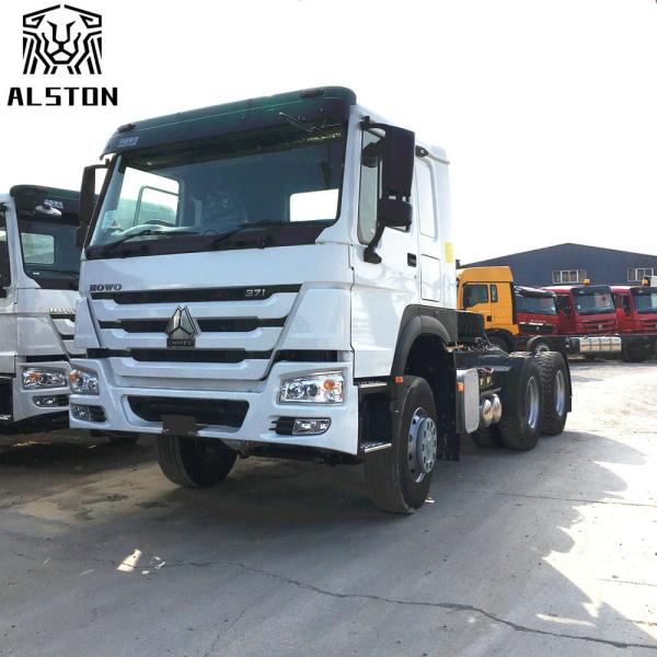 Cheap 6x4 Second Hand Tractor Truck , Sinotruck Howo Tractor Head Truck for sale