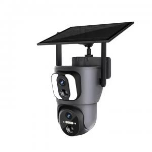 Best 4MP 4G 360 Degree Solar Powered CCTV Camera With Two Way Audio wholesale