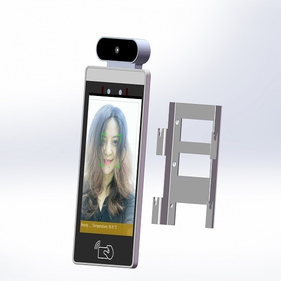 Android POE 8 Inch Tablet With Facial Recognition And Body Temperature Measure