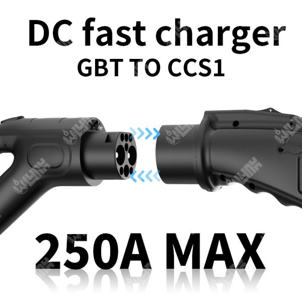 Olink Source Factory Evse CCS Combo 1 Ev Connectors 200A DC GBT to CCS1 Adapter Charger