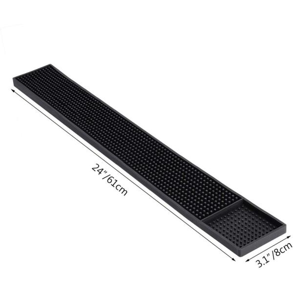 BM-002 Disposable Rubber Bar Mats, Bar Serving Puddle Mat Restaurant Kitchen