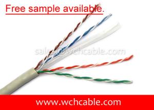 UL Lan Cable Cat6 UTP 24AWG 4Pairs OD5.8mm Free Sample Available