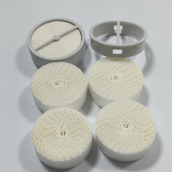 Resmed Airmini Machine Customized Diameter and Cotton Paddle HME Filter Paper with 99.99% Humidification Efficiency