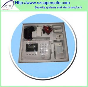 China GSM/PSTN Dual Network Home Alarm System on sale