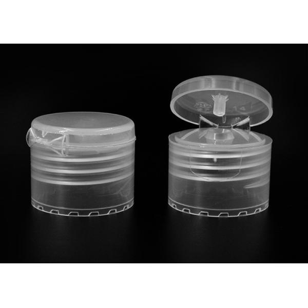PP Plastic Flip Top Cap Dispenser Smooth Easy Open For Shampoo Bottles
