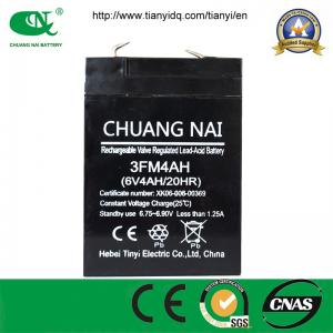 Best Electric Scale Battery 6V4AH Sealed Lead Acid Battery, VRLA/AGM/Mainenance Free/UPS Battery wholesale