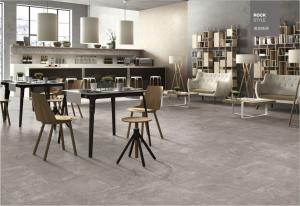 China Big Size 600x1200mm Marble Look Porcelain Tile  Factory Directy Sale Grey Color Floor Tile For Dinging Room on sale