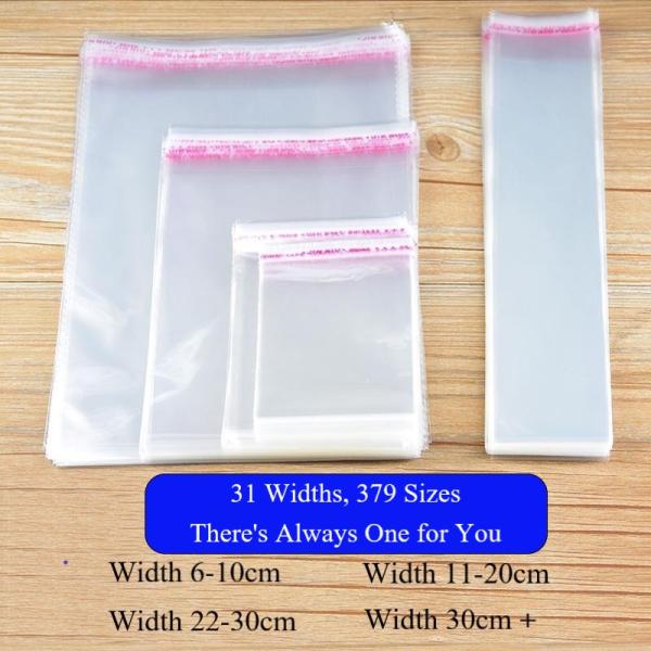 Width 65cm 100pcs/Pack Extra Large Custom Printing Apparel Door-mat Package Self Sealing Bopp Bag Clear Plastic Cellophane Bag