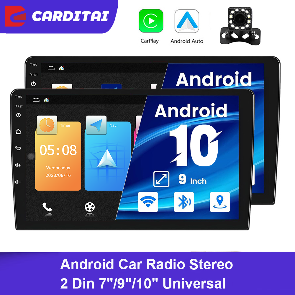 9 Inch 2 32G Car DVD Player Built-in WiFi/GPS/FM/BT/Multimedia and 7388 Amplifier IC