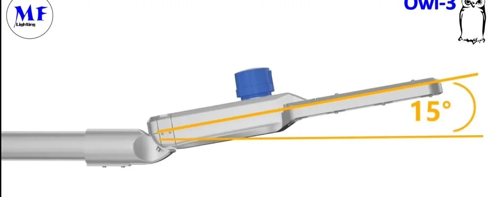 LED Flood Street Light With Support Smart Control 100W 0-10V Dim Die Casting Aluminum Waterproof IP65 175lm/W