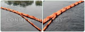 Best WGV900 oil boom fabric PVC oil solid float oil containment boom wholesale