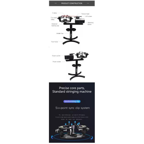 Siboasi Automatic Electronic Badminton Stringing Machine With Full Parts