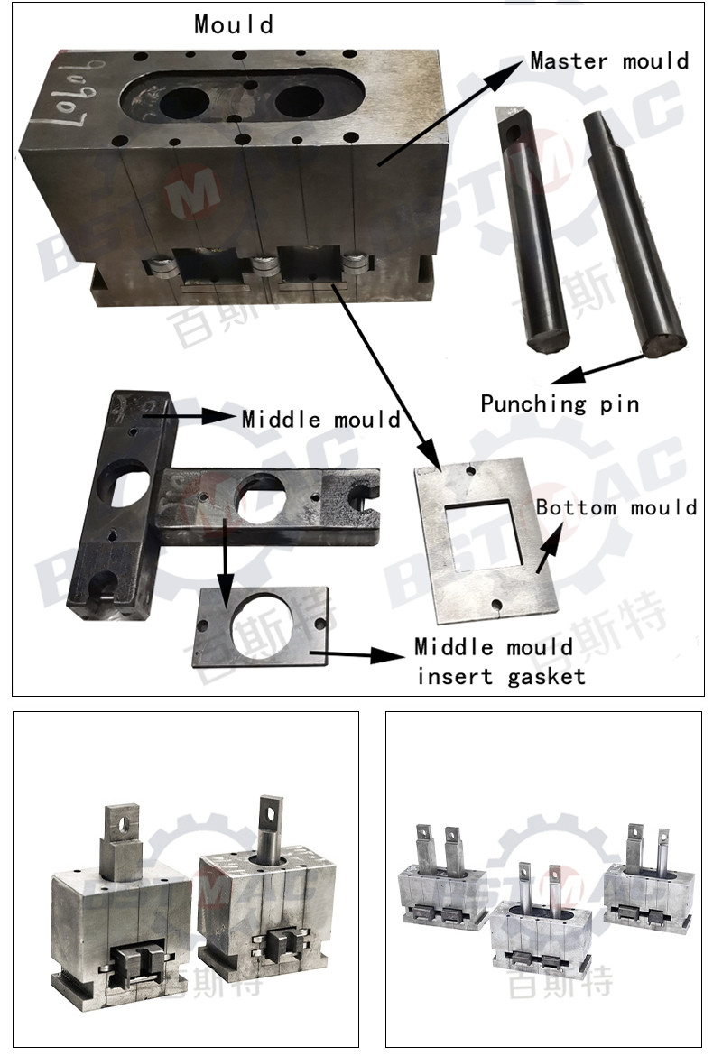 6000mm Automatic Extruded Aluminum Pipe Hole Punching Machine 16Mpa