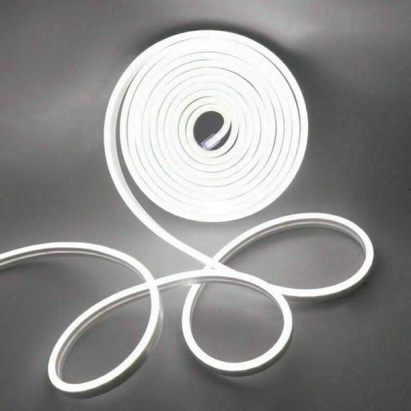 3000K 4000K 6000K Neon LED Strip 6 X 12mm IP65 LED Neon Rope Light DC 12V Flexi Neon LED For Sign Decorate