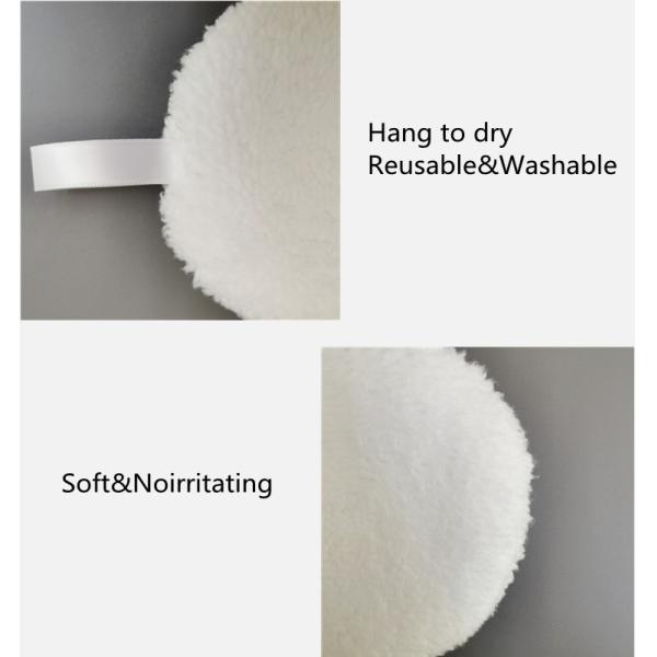 Microfiber Sponge Facial Clean Reusable Makeup Remover Pad