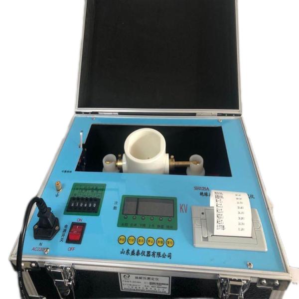 Oil Quality Electrical Performance Testing Electrical Equipment Withstand Voltage Tester SH125A