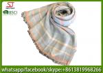 Manufacturer pinstripe lightweigt infinity print scarf 60*180cm 100g summer