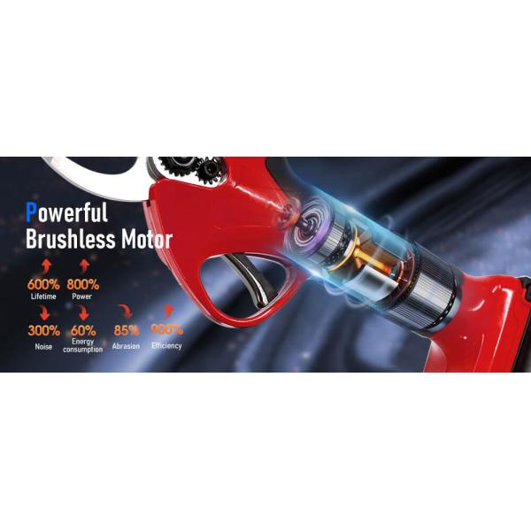 Electric Pruning Shears 2 Battery Optional Extension Rod Vineyard Vines Power Tools Cordless