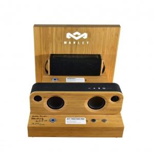 China Favre Bamboo Wooden Shop Display Stands Multipurpose For Bluetooth Speaker on sale