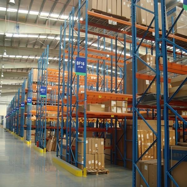 Adjustable Warehouse Pallet Racking System Double Deep Heavy Duty Industrial