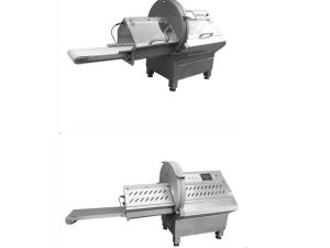 200pcs/min Cheese Ham Meat Slicer Cutting Machine Bevel Connection