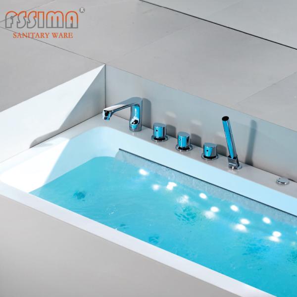 Cheap Small Single Person Hot Tub Rectangle One Person Jacuzzi Tub 1600x750x580mm for sale