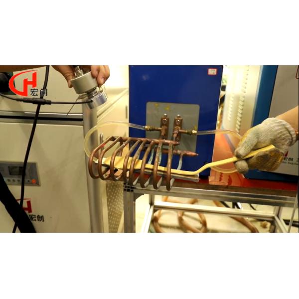 80kw Hot Forging Ultra High Frequency Induction Heating Machine For Multiple Heat Treatments