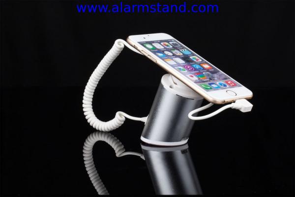 COMER secured display handset alarm cable locking stands for cell phone retail stores