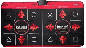 Best Red USB Game Duet Plug And Play Dance Mat / Pad , Thickness 8mm wholesale