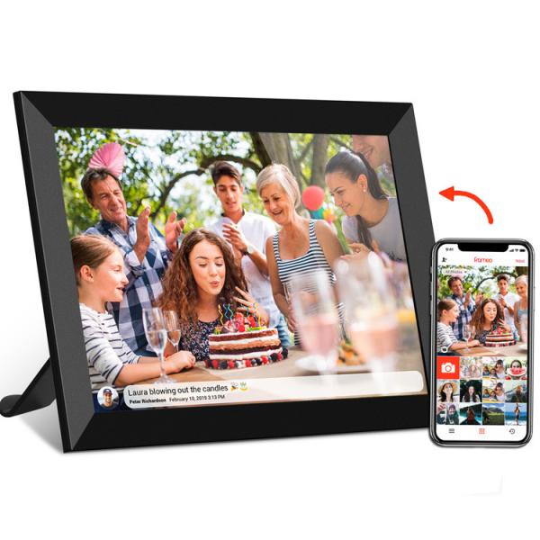 Cheap JCVISION JC-FRAME DIGITAL PHOTO FRAME 10.1 Inch WIfi Android Photos VIdeos Digital Photo Frame for sale