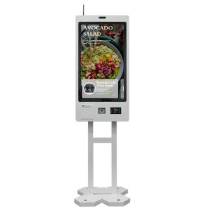 China Wall Mounted Restaurant Ordering Kiosk Bank Floor Standing Financial Service Kiosks on sale