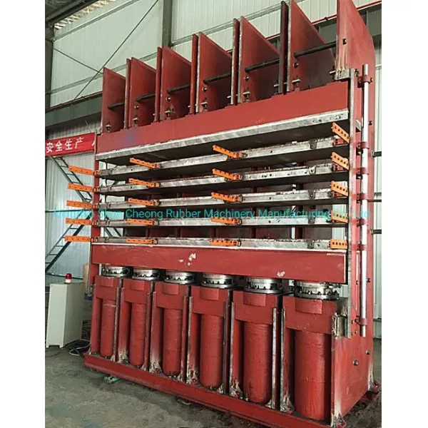 PLC Controlled Tread Vulcanizing Press with 4.20MN Total Pressure and 5 Working Layers