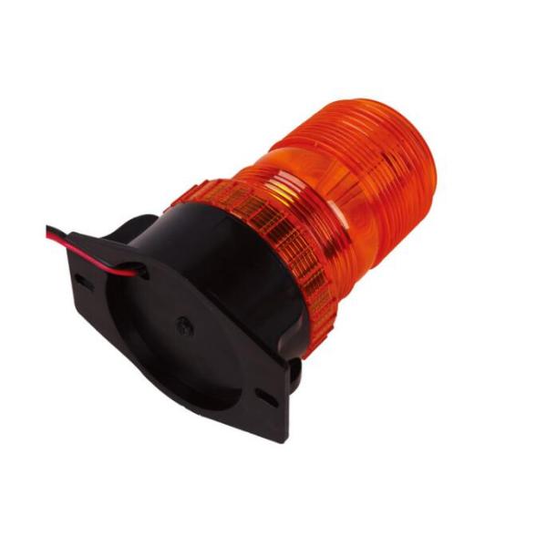 PC Rotate Amber Strobe Lights , DC 10V -110V Emergency Vehicle Lights