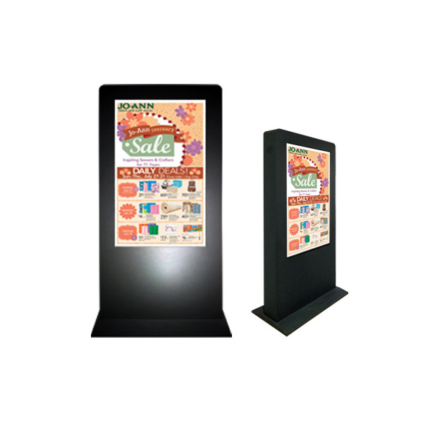60Hz 55" Interactive Digital Signage Kiosk Wayfinding Hard Coating Surface