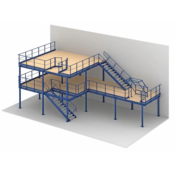 3 Levels Industrial Mezzanine Floors