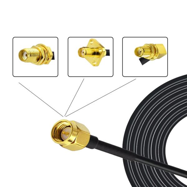 Active Optical Cables Fault Detector with Waterproof RG174 Coaxial Cable and 5dBi Gain