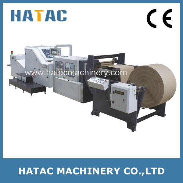 Cheap Shopping Paper Bag Making Machine,Food Paper Bag Making Machine,Square Paper Bag Making Machine for sale