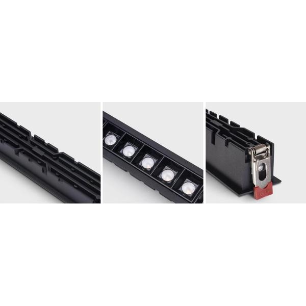 10w Indoor Linear Cob Light , AC12V 3000K Recessed Double Spotlight
