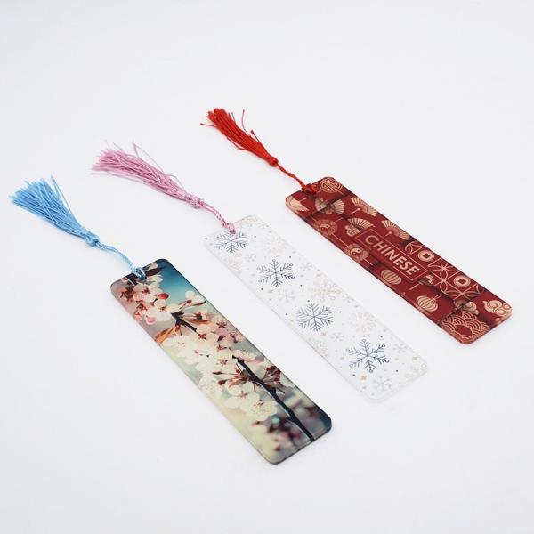 Sublimation Acrylic Bookmark Blanks With Tassel