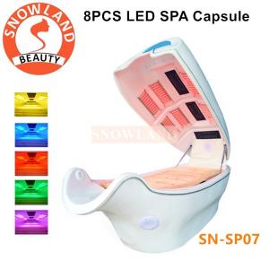 Best 8Pcs Led Light Spa Capsule Body Slimming Machine Infrared Ozone Sauna Spa Capsule wholesale