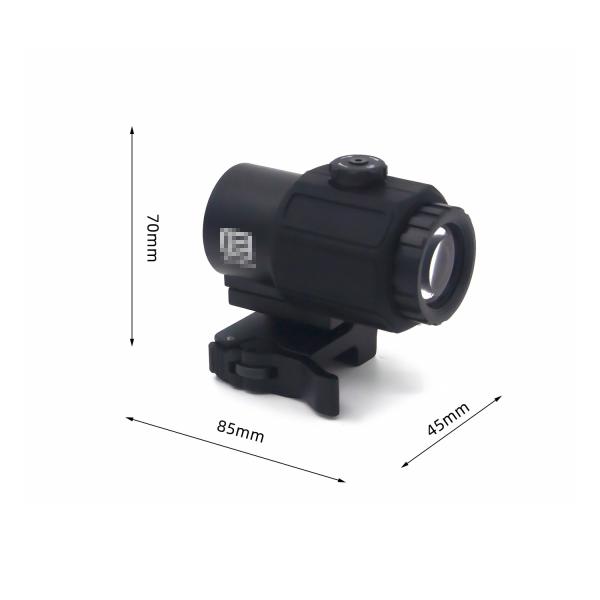 Tactical G43 3X Sight Magnifier Switch To Side Quick Detachable