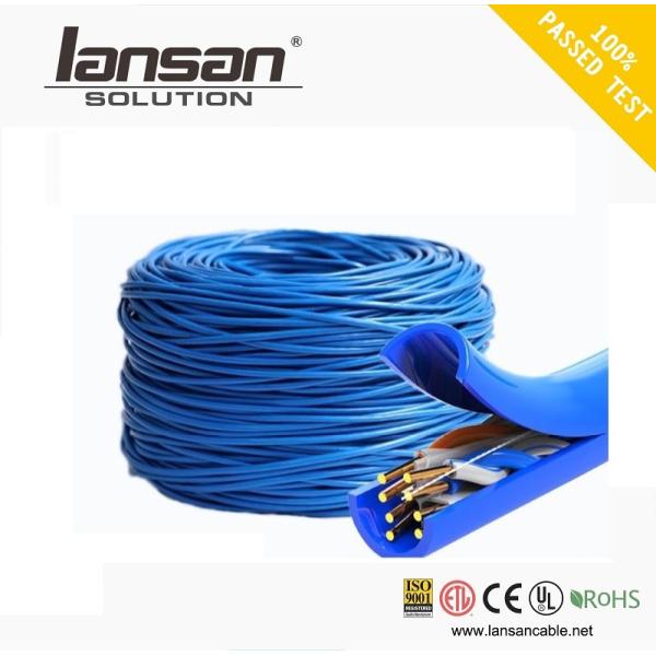 Indoor High Speed Lan Cable Cat 6 305m UTP For Network Working