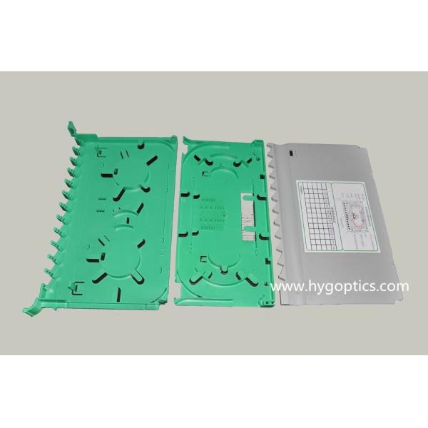 Indoor 48 Port Lc Fiber Optic Patch Panel Cold Rolled Carbon